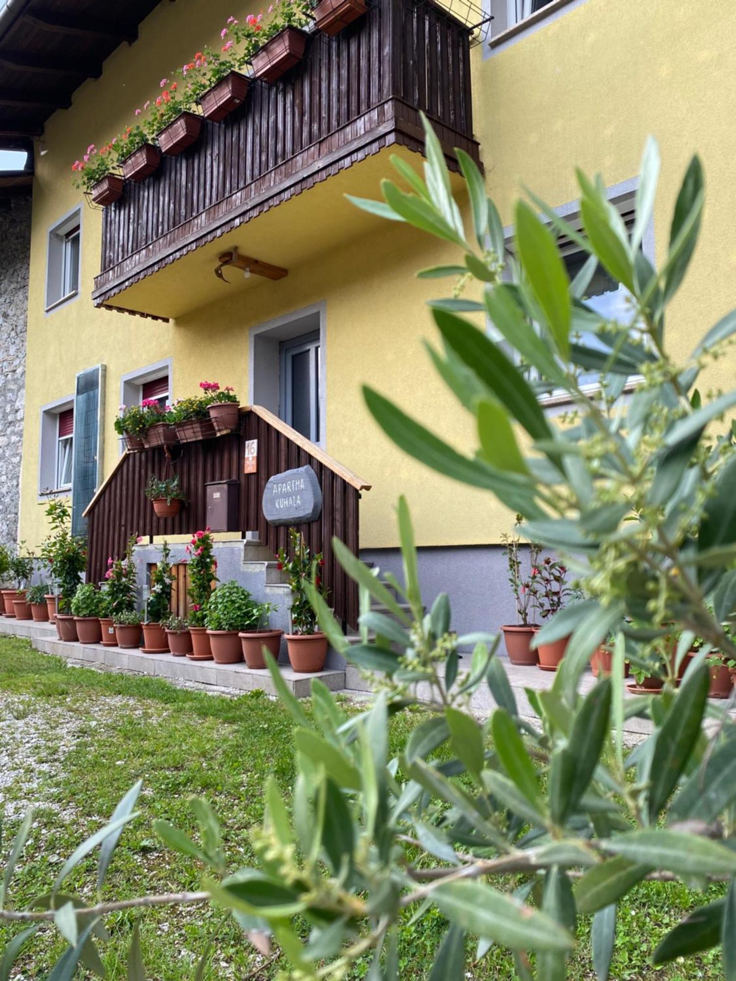 Apartmán Trnovo Ob Soci Kuhala Kobarid Exteriér fotografie