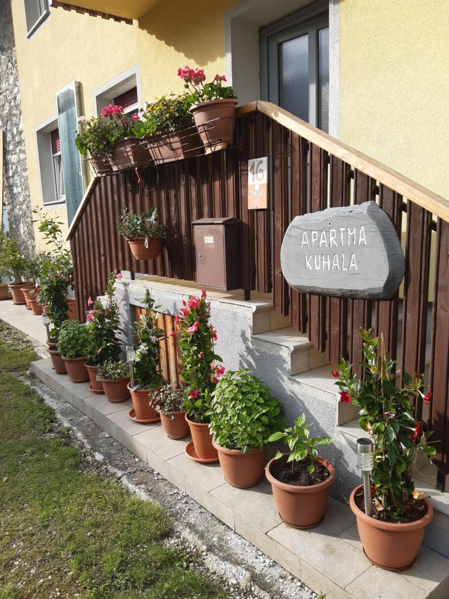 Apartmán Trnovo Ob Soci Kuhala Kobarid Exteriér fotografie