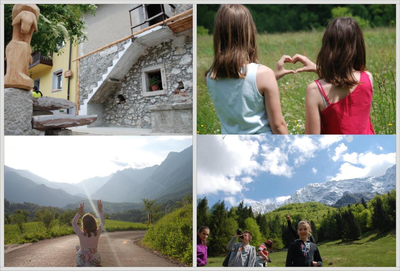 Apartmán Trnovo Ob Soci Kuhala Kobarid Exteriér fotografie
